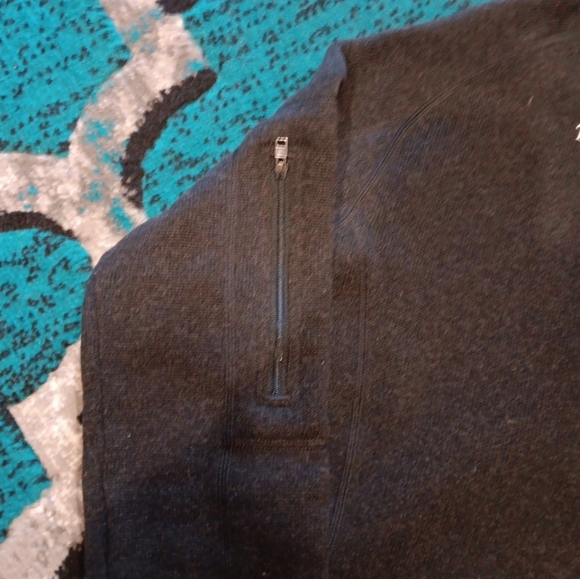 Patagonia 1/4 Zip Better Sweater Pullover Womens Sz M GrayFleece Pocket - Picture 6 of 6